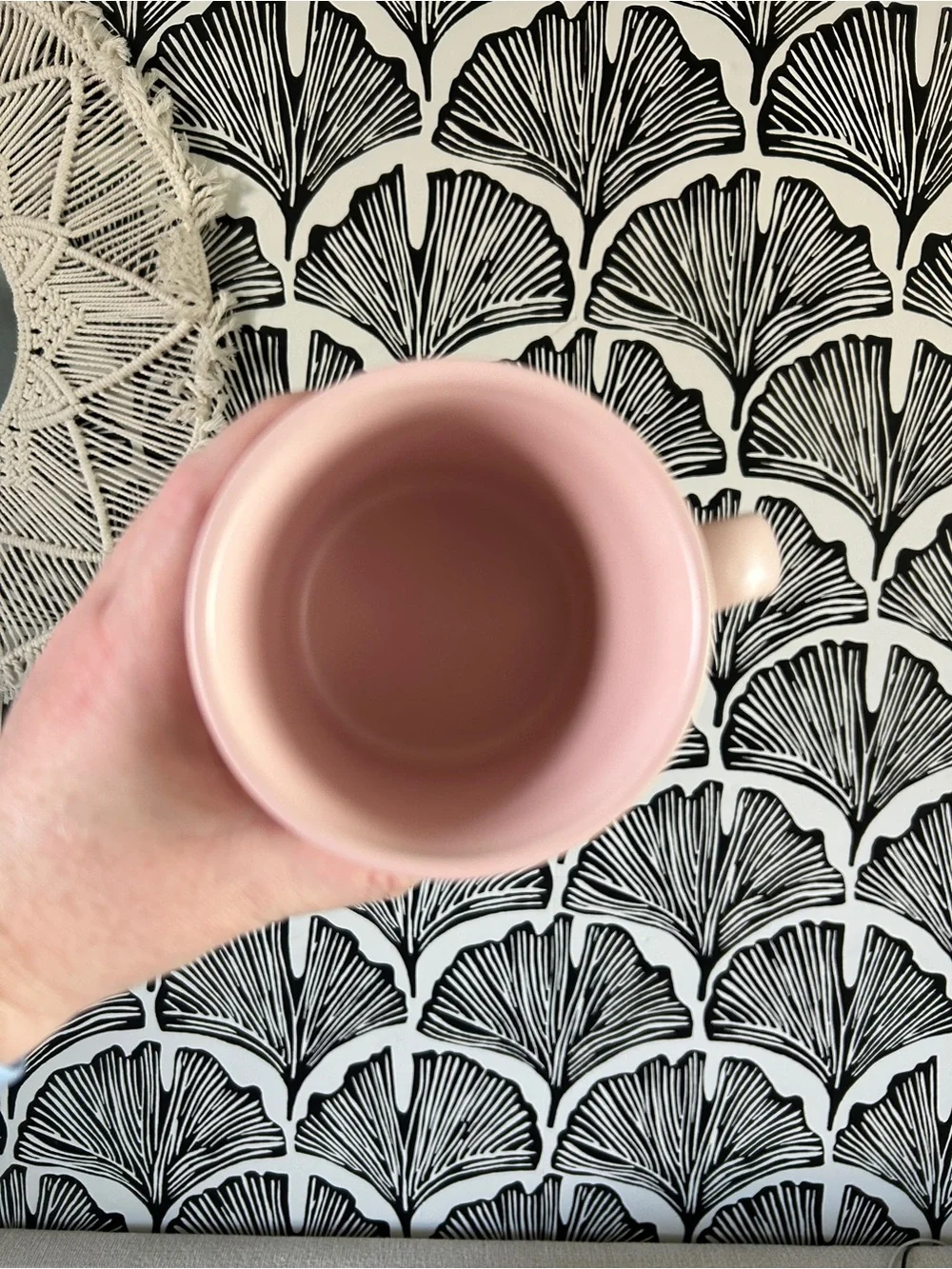 Hey Boo Pink Ceramic Mug - Adorable Ghost Design